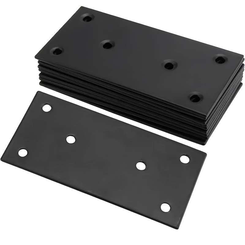 Furniture Hardware Manufacturer - 4Pcs Furniture Brackets Stainless Steel Flat