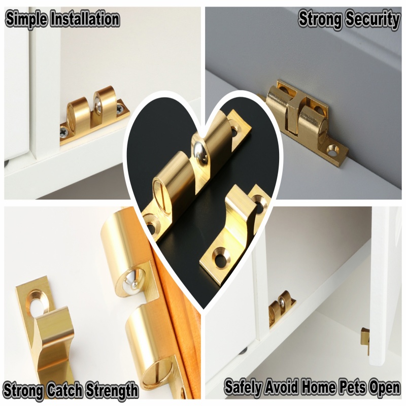 3/6pcs Cabinet Closet Door Bal - Furniture Hardware Fitting 评论和价格