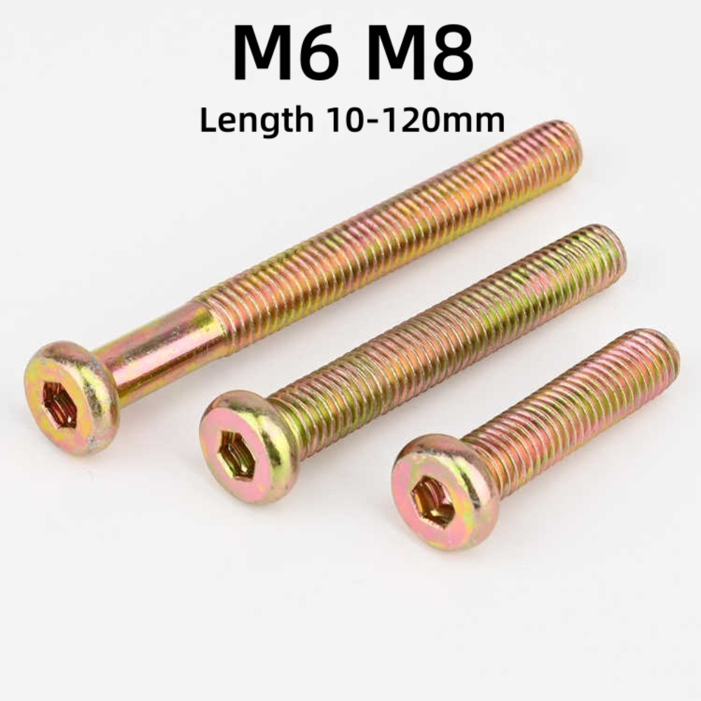 M6 M8 Hex Socket Round Flat He - Furniture Hardware Lowes 评论和价格