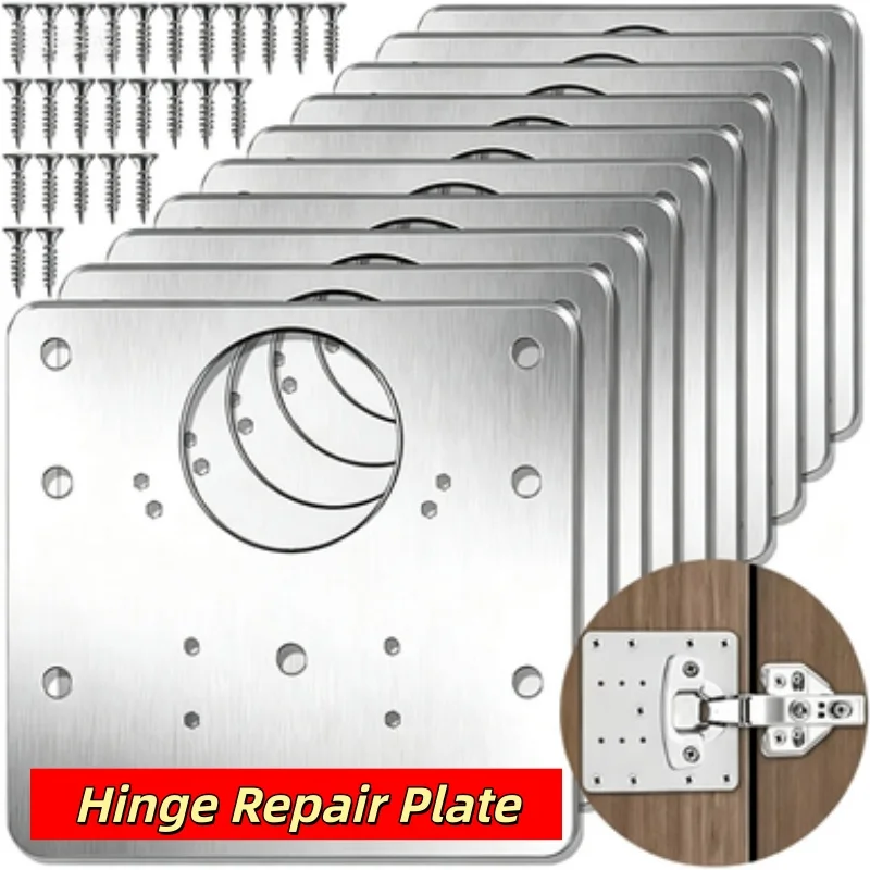 Hinge Repair Plate Kitchen Cab - Cabinet Hinge Overlay 评论和价格