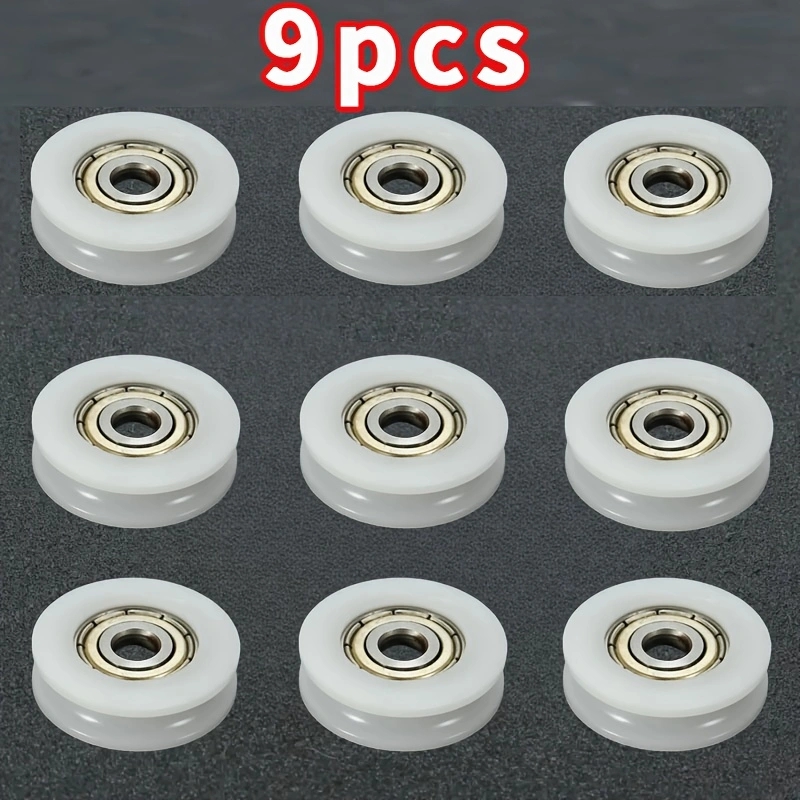 9Pcs U‑Groove Nylon Bearing Ro - Furniture Hardware Lowes 评论和价格