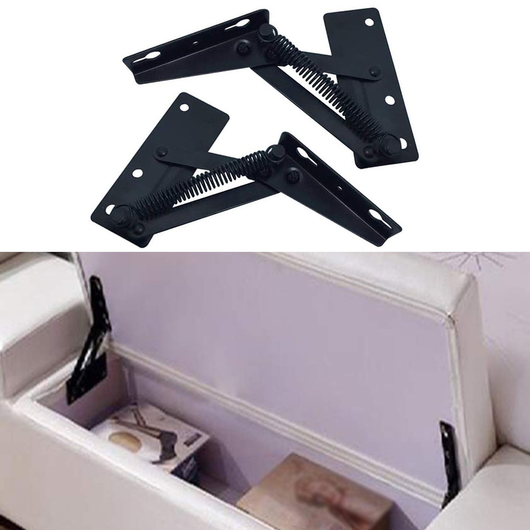 2Pcs Steel Sofa Bed Hinge 3-Po - Cabinet Hinge Overlay 评论和价格