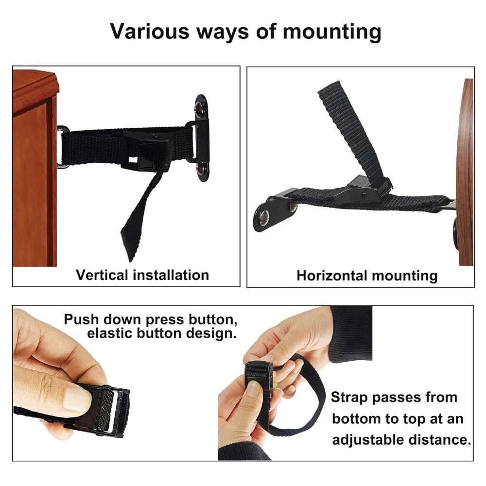 Easy Install Earthquake Proof  - Furniture Hardware Manufacturer 评论和价格